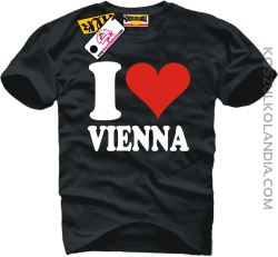 I LOVE VIENNA - koszulka męska 1