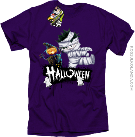Halloween Kids Party Super Ghosts - koszulka męska 