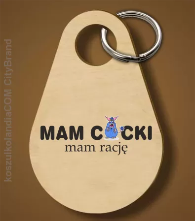 Mam cycki - Mam rację - Breloczek