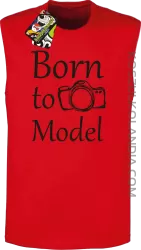Born to model - Urodzony model -  Torba EKO red
