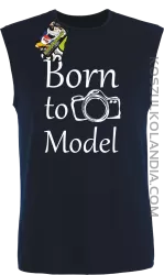 Born to model - Urodzony model -  Torba EKO granat