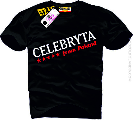 CELEBRYTA - koszulka męska