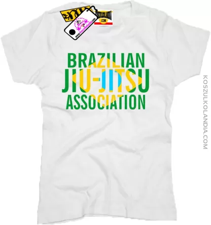 Brazilian Jiu-Jitsu Association - Koszulka Damska 2