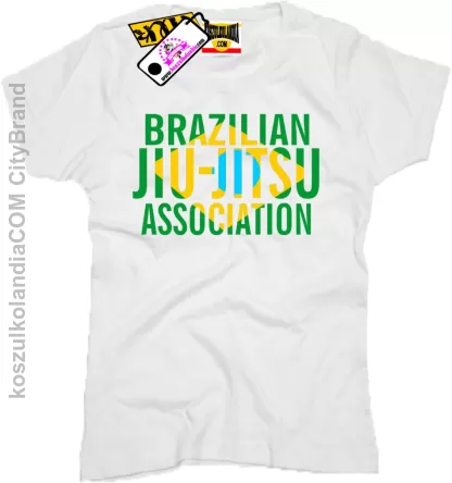 Brazilian Jiu-Jitsu Association - Koszulka Damska 2