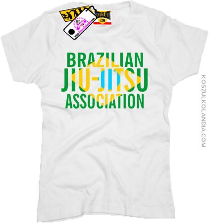 Brazilian Jiu-Jitsu Association - Koszulka Damska