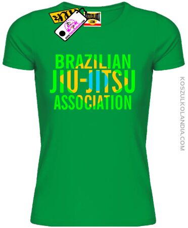 Brazilian Jiu-Jitsu Association - Koszulka Damska