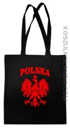 Polska - Torba EKO czarna 