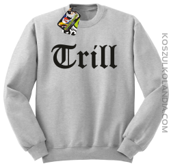 TRILL-bluza bez kaptura melanż