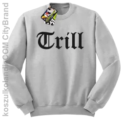 TRILL-bluza bez kaptura melanż