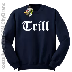 TRILL-bluza bez kaptura granatowa