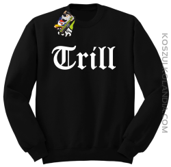TRILL-bluza bez kaptura czarna