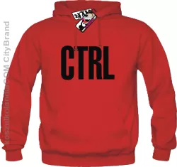 CTRL - bluza męska - czerwony