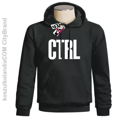 CTRL - bluza męska - czarny