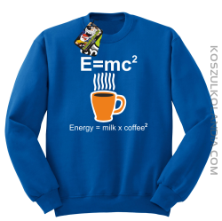 E = mc2 - Bluza STANDARD royal