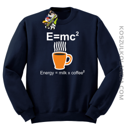 E = mc2 - Bluza STANDARD granat