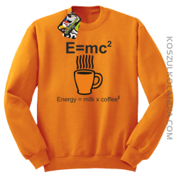 E = mc2 - Bluza STANDARD pomarańcz