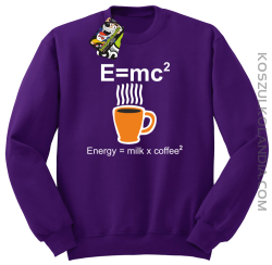 E = mc2 - Bluza STANDARD fiolet
