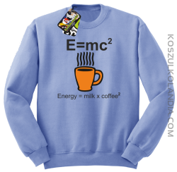 E = mc2 - Bluza STANDARD błękit