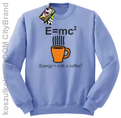 E = mc2 - Bluza STANDARD błękit