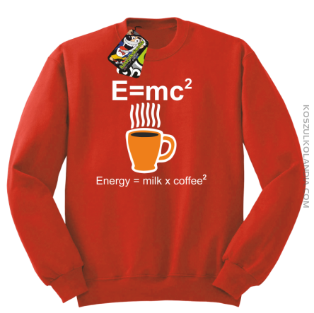 E = mc2 - Bluza STANDARD red