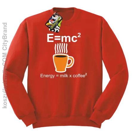 E = mc2 - Bluza STANDARD red