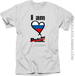 I`m Russia not PUTIN -  koszulka męska 2