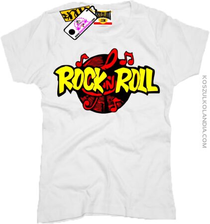 Rock'n'Roll - koszulka damska