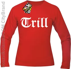 TRILL-Longsleeve męski czerwony