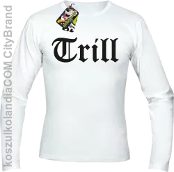 TRILL-Longsleeve męski biały