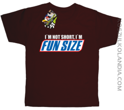 I`m not short i`m funsize - Koszulka dziecięca brąz