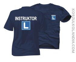 koszulka dla instruktora prawo jazdy kursy prawa jazdy