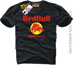 BED BULL Sexy Drink Nr KODIA00230 - koszulka męska black redbull