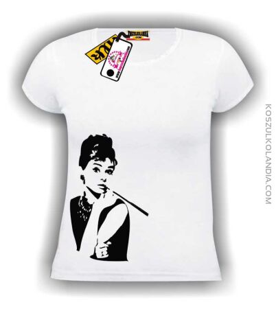 Koszulka damska z Audrey Hepburn