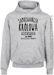 Samozwańcza Królowa wszechświata - Bluza dziecięca z kapturem melanż 