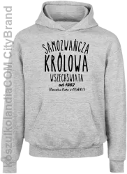 Samozwańcza Królowa wszechświata - Bluza dziecięca z kapturem melanż 