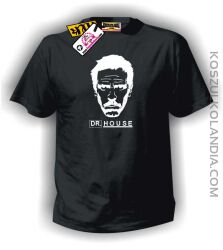 Koszulka męska DR HOUSE czarna