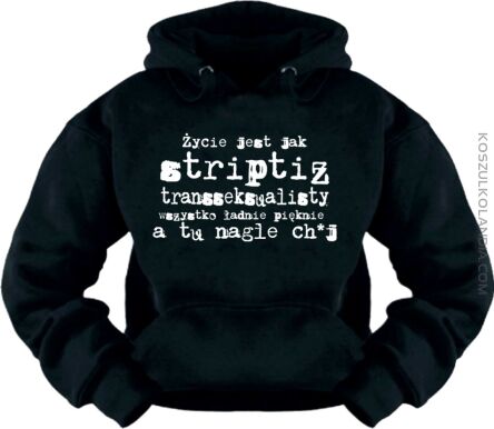 Striptiz Transseksualisty - Bluza