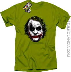 Joker Face Logical - koszulka męska kiwi