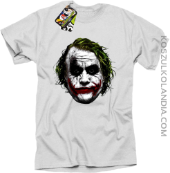 Joker Face Logical - koszulka męska biała