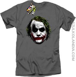 Joker Face Logical - koszulka męska szara