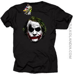 Joker Face Logical - koszulka męska czarna