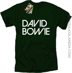 DAVID BOWIE - koszulka męska - Butelkowy