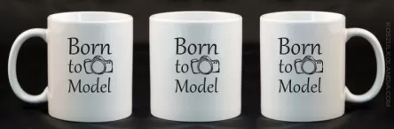 Born to model - Kubek ceramiczny