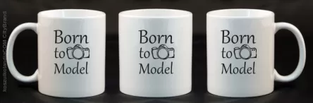 Born to model - Kubek ceramiczny