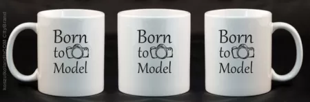 Born to model - Kubek ceramiczny