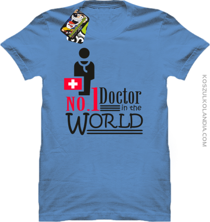 No1 Doctor in the world - Koszulka męska 