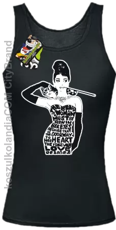 Audrey Hepburn RETRO-ART - Top damski