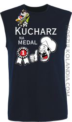 Kucharz na medal-Bezrękawnik męski granatowy