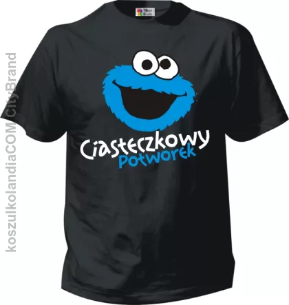 Ciasteczkowy potwór potworek - koszulka męska