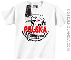 Polska Wielka Niepodległa - Koszulka dziecięca biała 